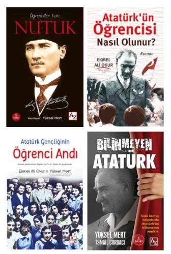 Öğrenciler İçin Atatürk Seti - 4 Kitap - Kollektif - Az Kitap