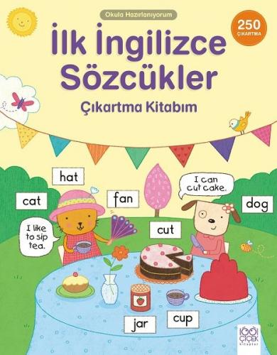 Okula Hazırlanıyorum - İlk İngilizce Sözcükler Çıkartma Kitabım - Kole