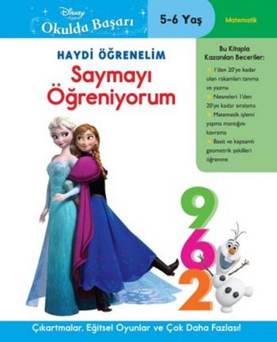 Haydi Öğrenelim - Saymayı Öğreniyorum 5-6 Yaş - Kolektif - Doğan Egmon