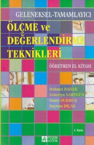 Ölçme ve Değerlendirme Teknikleri - Soner Durmuş - Pegem Akademi Yayın