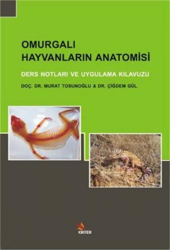 Omurgalı Hayvanların Anatomisi - Murat Tosunoğlu - Kriter Yayınları