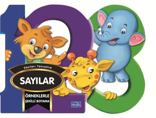 Örneklerle Şekilli Boyama - Sayılar - Barbaros Özcan - Parıltı Yayınla