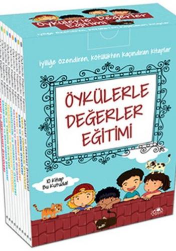 Öykülerle Değerler Eğitimi Seti (10 Kitap Takım) - Saide Nur Dikmen - 