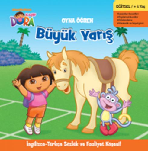 Kaşif Dora Oyna Öğren - Büyük Yarış - Susan Hood - Doğan Egmont Yayınc