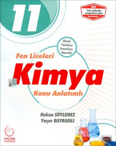 2019 Palme 11. Sınıf Fen Liseleri Kimya Konu Anlatımlı - Hakan Söyleme