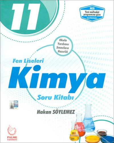 2019 Palme 11. Sınıf Fen Liseleri Kimya Soru Kitabı - Hakan Söylemez -