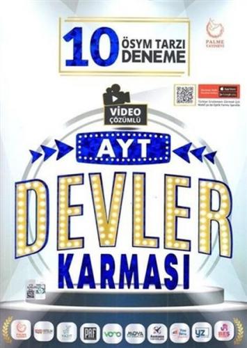 2021 AYT Devler Karması - 10 ÖSYM Tarzı Deneme - Kolektif - Palme Yayı