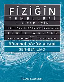 Fiziğin Temelleri 1. Kitap İçin Öğrenci Çözüm Kitabı - David Halliday 