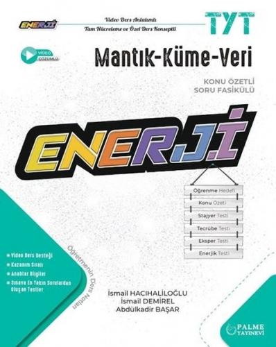 Palme Yayınevi Enerji TYT Mantık-Küme-Veri Konu Özetli Soru Fasikülü -