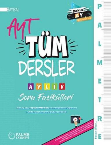 Palmetre AYT Sayısal Tüm Dersler Aylık Çalışma Fasikülleri - Kolektif 