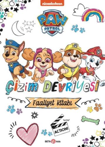 PAW Patrol - Çizim Devriyesi Boyama Kitabı - Kolektif - Beta Kids