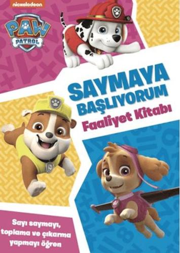 Paw Patrol - Saymaya Başlıyorum Faaliyet Kitabı - Spin Master Paw - Be