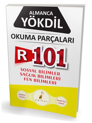 Almanca R101 YÖKDİL Okuma Parçaları - Gökhan Öztürk - Pelikan Tıp Tekn