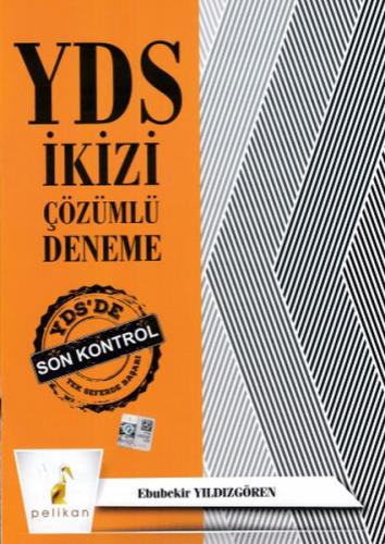 2018 YDS İkizi Çözümlü Deneme - Ebubekir Yıldızgören - Pelikan Tıp Tek