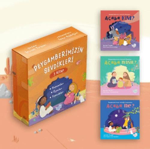 Peygamberimizin Sevdikleri Seti (3 Kitap) - Şevval Tiryaki - Puset Kit