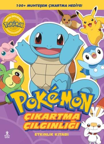 Pokemon - Squirtle Çıkartma Çılgınlığı Etkinlik Kitabı - Kolektif - Do