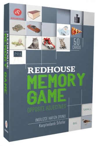 Redhouse Memory Game-Opposite Adjectives (Kutulu) - Kolektif - Redhous