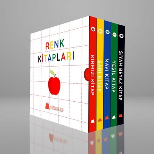 Renk Kitapları – 5 kitaplık kutulu set - Kolektif - Kumdan Kale