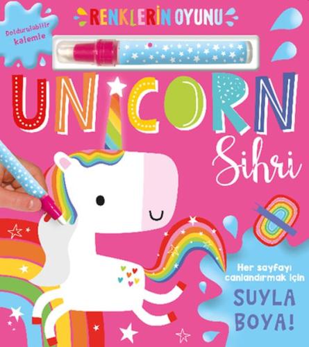 Renklerin Oyunu – Unicorn Sihri (Su Doldurulabilir Kalemli) - Kollekti