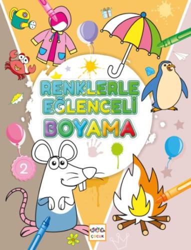 Renklerle Eğlenceli Boyama - 2 - Kollektif - Nar Yayınları