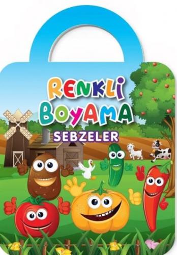 Renkli Boyama-Sebzeler - - Baloon Kids