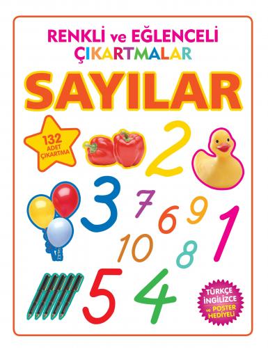 Renkli ve Eğlenceli Çıkartmalar - Sayılar (Numbers) - Kolektif - Parıl