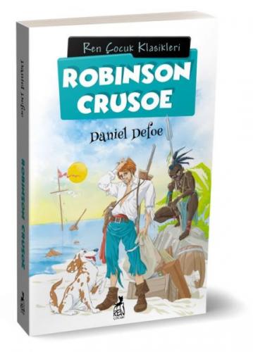 Robinson Crusoe - Daniel Defoe - Ren Kitap