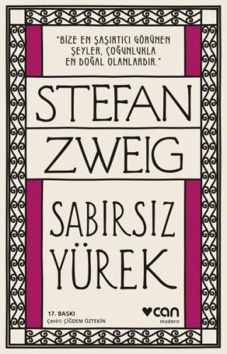 Sabırsız Yürek - Stefan Zweig - Can Yayınları