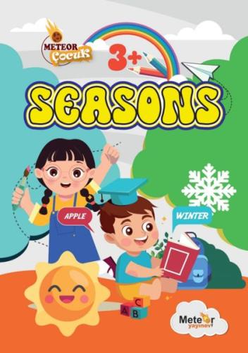 Seasons (Mevsimler) Türkçe – İngilizce Boyama Kitabı - Umut Öz - Meteo