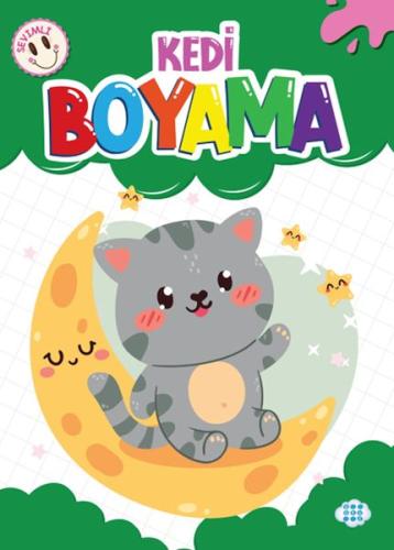 Sevimli Kedi Boyama - Kollektif - Dokuz Çocuk Yayınları