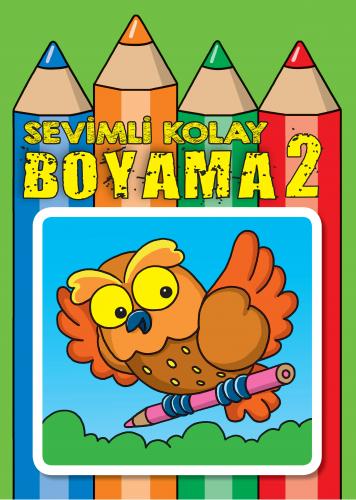 Sevimli Kolay Boyama 2 - Kolektif - Parıltı Yayınları