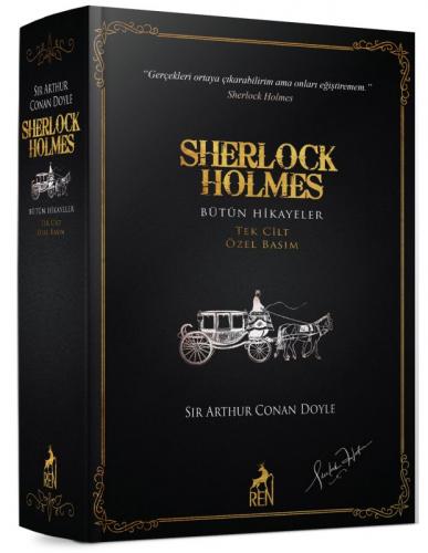 Sherlock Holmes Bütün Hikayeler (Tek Cilt - Özel Basım) (Ciltli) - Sir