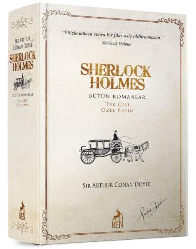 Sherlock Holmes Bütün Romanlar (Tek Cilt Özel Basım) (Ciltli) - Sir Ar