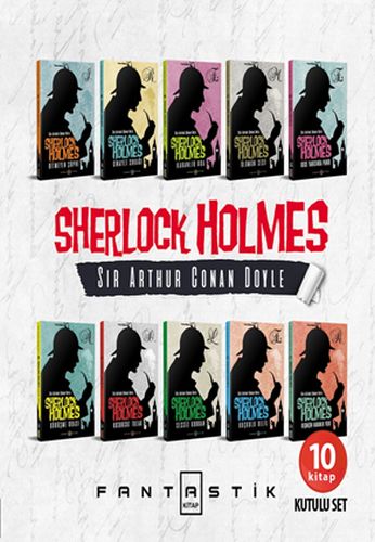 Sherlock Holmes Seti (10 Kitap Takım) - Sir Arthur Conan Doyle - Fanta