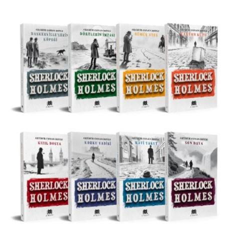 Sherlock Holmes Seti (8 Kitap Takım) - Sir Arthur Conan Doyle - Parana