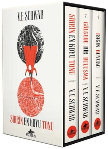 Sihrin Tonları Üçlemesi Kutulu Özel Set (3 Kitap) - V. E. Schwab - Peg