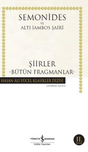 Şiirler - Bütün Fragmanlar - Amorgoslu Semonides - İş Bankası Kültür Y