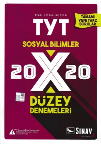 2019 TYT Sosyal Bilimler 20x20 Düzey Denemeleri - Kolektif - Sınav Yay