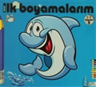 Şıpşıp İlk Boyamalarım Boyama 5 - İpek Ece Toprak - Kuzey Yayınları