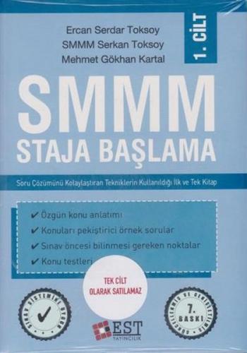 SMMM Staja Başlama (2 Cilt Takım) - Ercan Serdar Toksoy - Est Yayıncıl