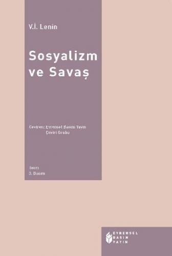 Sosyalizm ve Savaş - Vladimir İlyiç Lenin - Evrensel Basım Yayın