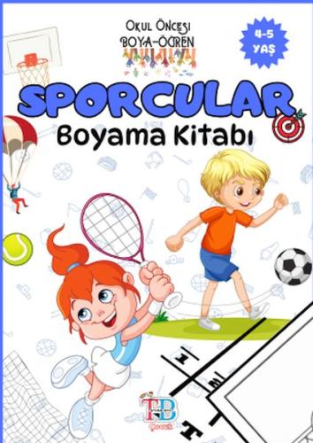 Sporcular Boyama Kitabı - Kolektif - Tether Bags Çocuk