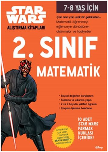 Starwars Alıştırma Kitapları 2. Sınıf Matematik - Kolektif - Doğan Egm