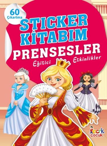 Stıcker Kitabım - Prensesler - Tuba Öztürk - Bıcırık Yayıncılık