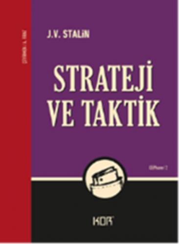 Strateji ve Taktik - J. V. Stalin - Kor Kitap