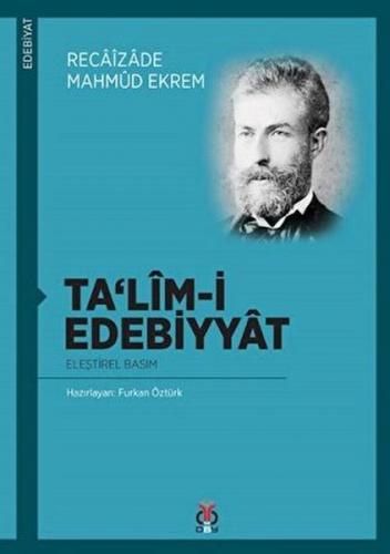 Ta'lim-i Edebiyyat - Recaizade Mahmut Ekrem - DBY Yayınları