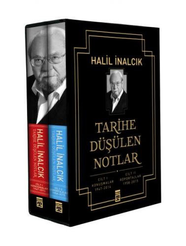 Tarihe Düşülen Notlar (2 Cilt Takım Kutulu) - Halil İnalcık - Timaş Ya