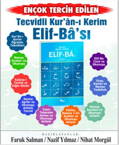 Tecvidli Kur'an-ı Kerim Elif-Ba'sı - Faruk Salman - Ensar Neşriyat