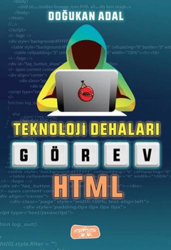 Teknoloji Dehaları - Görev Html - Doğukan Adal - Yediveren Çocuk Yayın