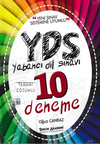 2018 YDS 10 Deneme Tamamı Çözümlü - Oğuz Canbaz - Tercih Akademi Yayın